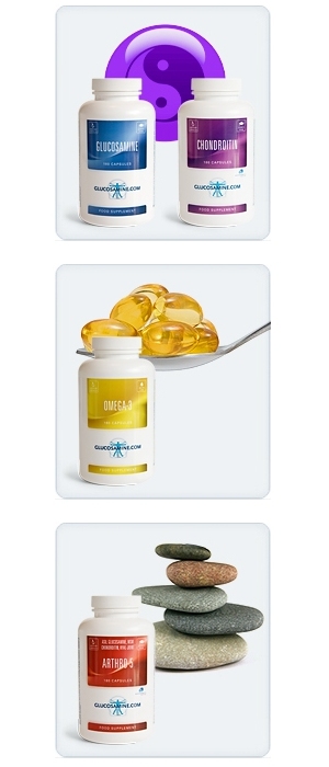glucosamina, condroitina e omega3